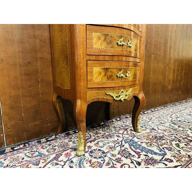 Brown French Baroque Chest of Drawers For Sale - Image 8 of 18