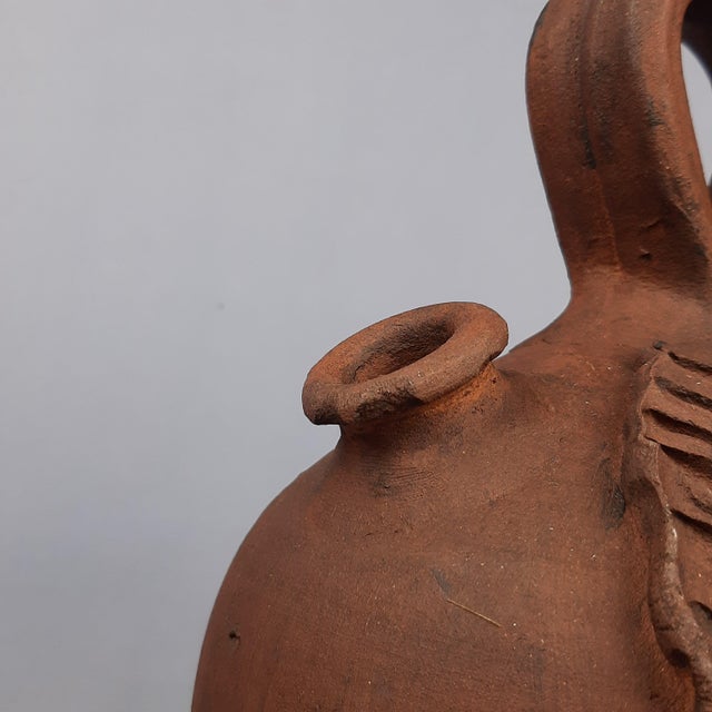 Vintage Rustic Terracotta Vase, 1950s For Sale - Image 10 of 13