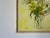 Yellow 1970s Vintage Impressionist Still Life - Floral Bouquet in Vase Oil on Canvas Painting, Signed For Sale - Image 8 of 11