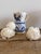 Hand painted vintage Puglian pitcher sourced from a seaside market along the Italian coast. Beautifully worn with rich...
