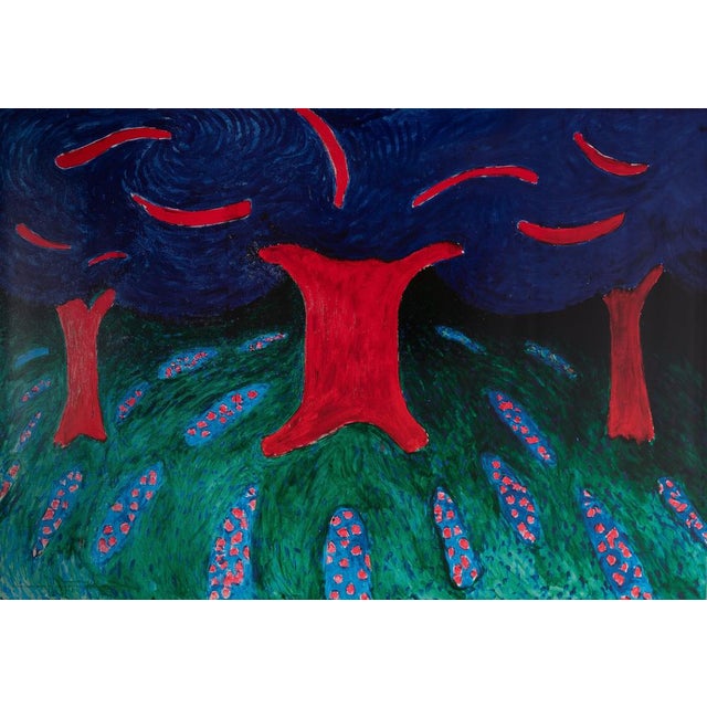 Ravel's Garden Poster after David Hockney For Sale - Image 6 of 6