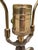 Vintage Chelsea House Neoclassical Lyre Table Lamp With Lamp Shade For Sale In Charlotte - Image 6 of 18