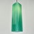 Mid 20th Century Vintage Large Mid Century Modern Murano Glass Pendant Light Gino Vistosi | Teal Green Rectangular Tube Vintage Retro | Venini Massimo Vignelli 1950s For Sale - Image 5 of 12