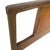 Mid-Century Modern Walnut Headboard, Full/Queen, Sculptural Cutouts For Sale - Image 11 of 12