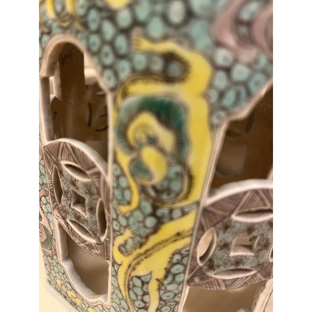 17th Century Beautiful Chinese Porcelain Incense Burner - Censer For Sale - Image 11 of 12