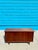 Marvelous compact credenza here. Solid Walnut with some sweet mid century modern pulls and simple sleek design. In good...