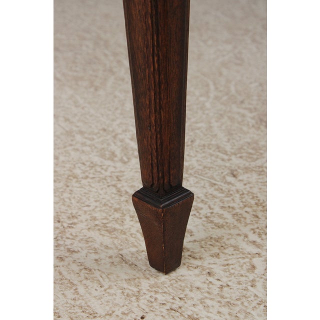 Hickory Chair French Style Dining Table For Sale - Image 9 of 13