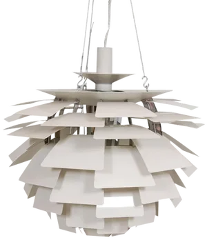 White Artichoke Lamp from Poul Henningsen, 2000s
