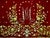 French Religious Altar Gold Embroidery on Red Velvet 19 Century For Sale - Image 3 of 15