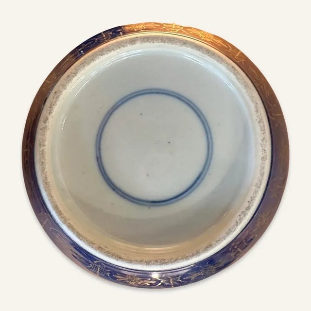 Early 19th Century 19th Century Chinese Powder Blue Glaze Covered Jar For Sale - Image 5 of 5