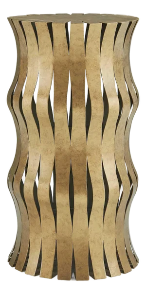 UArida Aged Gold Accent Table