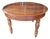 Antique Round Extendable Table in Wood, 1850 For Sale