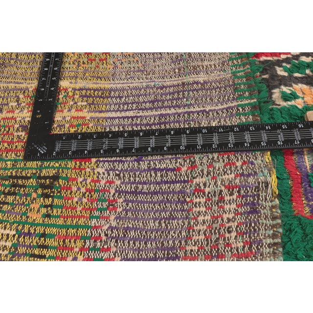 Textile Vintage Boujad Moroccan Rug, 03'08 X 07'06 For Sale - Image 7 of 10