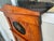 Brown Large Antique Biedermeier Figure Maple Pier Mirror For Sale - Image 8 of 12