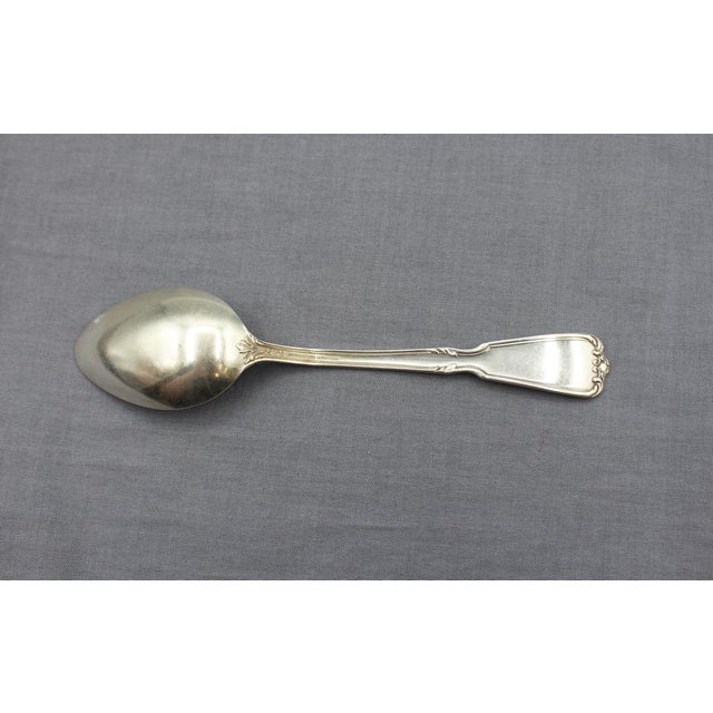 Art Nouveau 1909 Set of 12 Sterling Silver Teaspoons by Reed & Barton For Sale - Image 3 of 7
