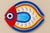 Mid-Century Modern Mid-Century Italian Hand Painted Desimone Family of Ceramic Fish Plates -Set of 5 For Sale - Image 3 of 10