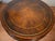 Chippendale 1930s English Chippendale Mahogany & Leather Top Round Center Table / Hall Table For Sale - Image 3 of 16