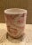 1980s Vintage Labrazel 3 Piece Toile Bath Set in Red Toile, Made in Italy, Includes Cup, Soap Dispenser and Cotton Jar For Sale - Image 5 of 9