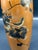 Art Nouveau Early 20th Century Japanese Hand Painted Persimmon Vase – Bird & Foliage Motif, Gold & Black Enamel, Meiji–Taishō Era For Sale - Image 3 of 9
