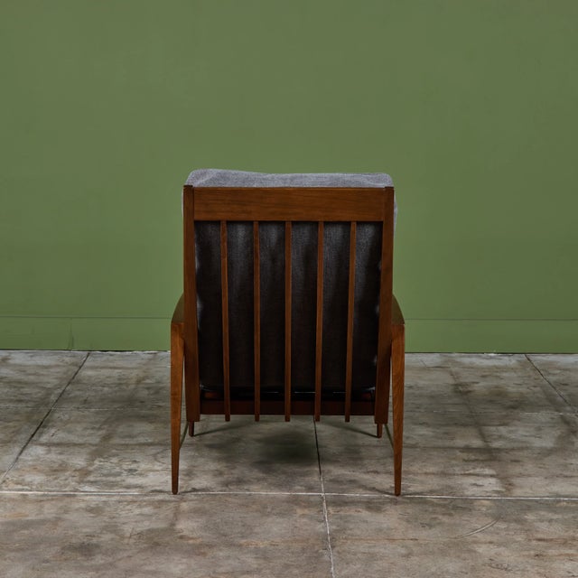 High-Back Lounge Chair by Dan Johnson for Selig For Sale - Image 9 of 17