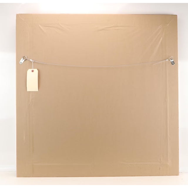 David Fleming "Bluefly" Original Acrylic Framed Painting Signed For Sale - Image 9 of 11