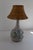 Danish Modern Blue and Green Ceramic Table Lamp by Søholm, 1960s For Sale - Image 11 of 16