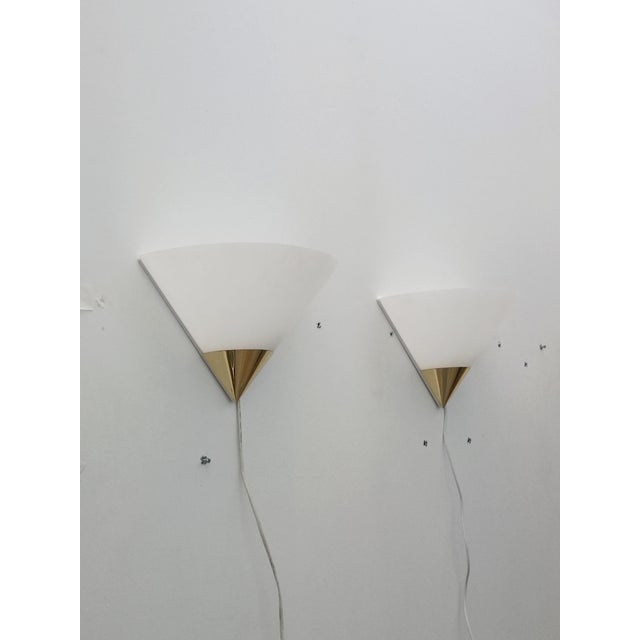 Large Model 3671 Wall Lights by Glashütte Limburg, 1970s, Set of 2 For Sale - Image 3 of 13