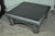 Industrial Modern Large Custom Aluminum Gun Metal 40" Square Coffee Table. Item features heavy solid construction, beveled...