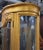 19th C Louis XVI Gold Gilt Display Cabinet With Curved Glass For Sale - Image 11 of 12