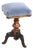 19th Century Adjustable Victorian Organ Stool For Sale