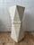1980s 1980s Postmodern Faceted Plaster Pedestal or Sculpture Stand For Sale - Image 5 of 9