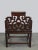 Brown A Pair Antique Chinese Rosewood Arm Chairs For Sale - Image 8 of 12