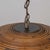Brown 1960s Large Italian Rattan Dome Pendant Light For Sale - Image 8 of 13