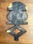Wood Vintage Kota Reliquary Guardian Figure, Brass on Wood, African Tribal Art From Gabon Style For Sale - Image 7 of 8
