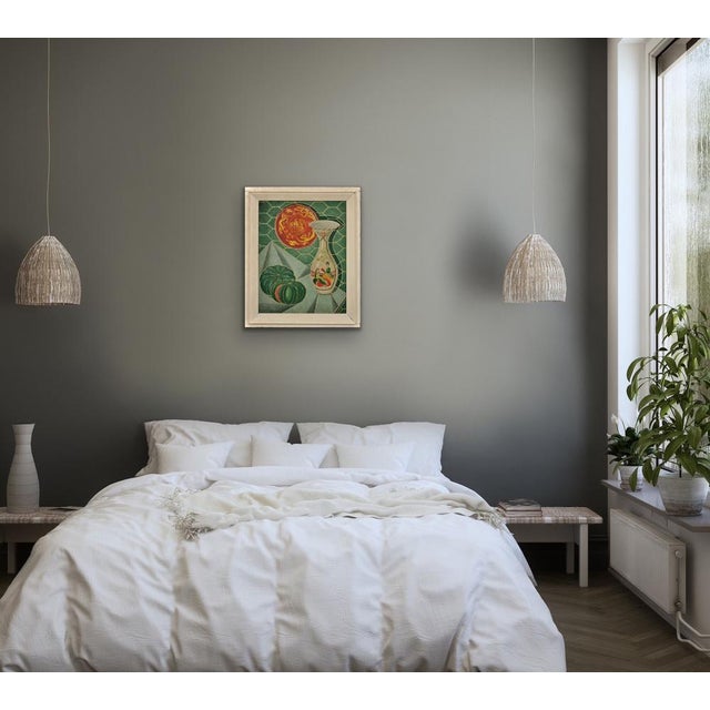 Denis Mitchell, Still Life, Oil Painting, 1944, Framed For Sale - Image 18 of 18