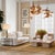 Vintage Brass Finish and Glass Side Tables, Set of 2 For Sale - Image 3 of 7