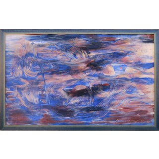 Massimo Greco, Sea Painting, 2010s, Mixed Media on Canvas For Sale
