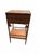 1900s Antique Heywood Brothers & Wakefield Co. Wicker Sewing Basket Stand For Sale - Image 9 of 10
