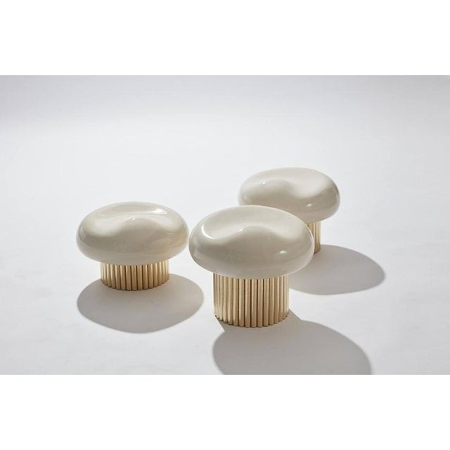 Round 01 Stool by Jennifer Midoz For Sale - Image 6 of 8