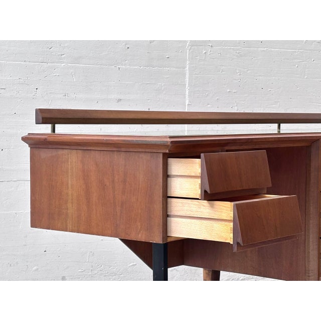 Vintage Italian Sideboard with Mirror, 1960s For Sale - Image 16 of 17