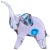 Blue Murano Cenedese Vintage Sommerso Alexandrite Purple Blue Accents Italian Art Glass Elephant Figurine For Sale - Image 8 of 8