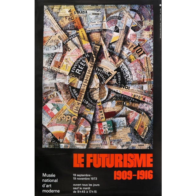 Le Futurisme, Carlo Carrà Poster For Sale - Image 4 of 4