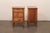 Brown Italian Pair Antique 3-Drawer Side Chests For Sale - Image 8 of 13