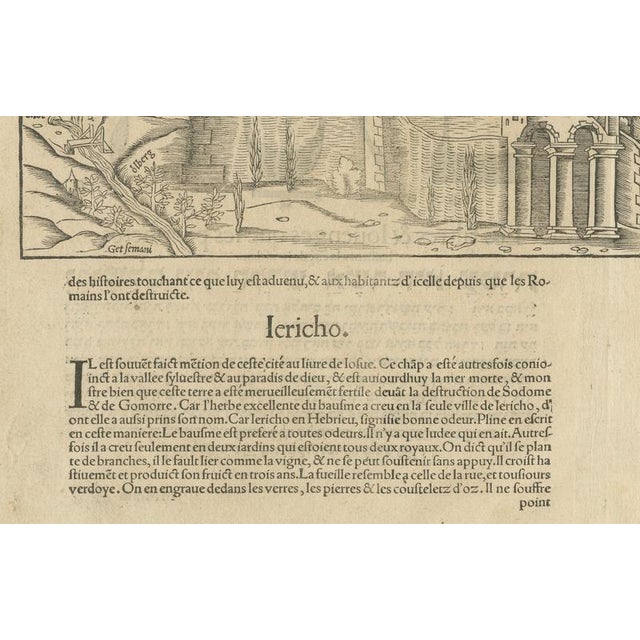 Jerusalem, 1560, Paper For Sale - Image 4 of 10