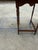 Wood Pair of 1970s Wooden Carved Nesting Game Tables With Flip-Up Sides For Sale - Image 7 of 12
