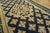 Textile 1800s Blue Navy Geometric Greek Key Antique Chinese Ningxia Hallway Runner Rug For Sale - Image 7 of 8