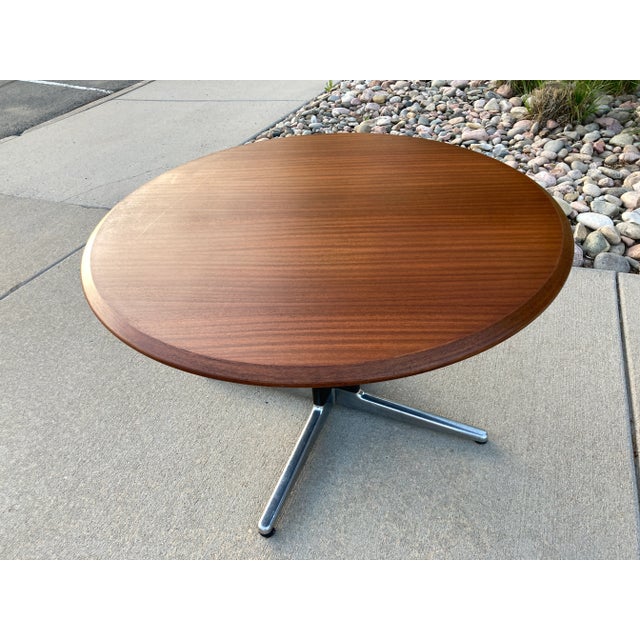 Mid-Century Modern Mid-Century Modern Dining Table Manner of George Nelson From Vecta Contract Italy For Sale - Image 3 of 13