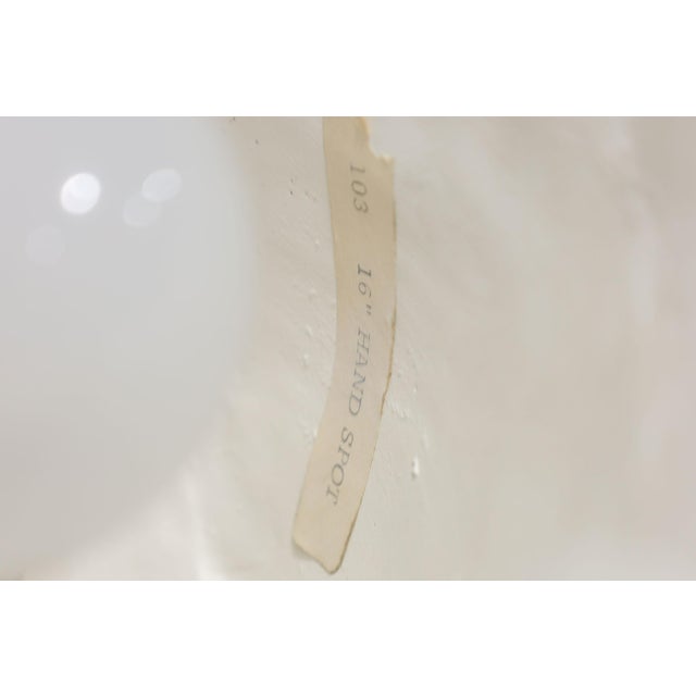 Mid-Century Modern Richard Etts (B. 1941) Plaster Spot Light, Signed and Dtd. 1974 For Sale - Image 3 of 10