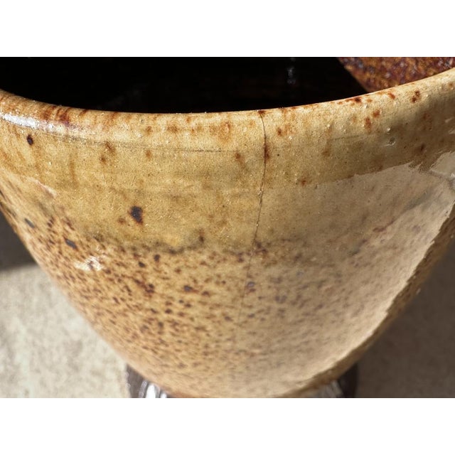 Modernist Studio Ceramic Art Vase from Helma Klett, Germany, 1940s For Sale - Image 10 of 14