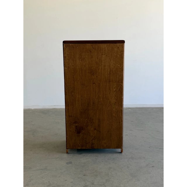 1940s Art Deco Compact Armoire For Sale - Image 4 of 15